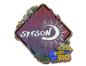 Sticker | syrsoN (Glitter) | Rio 2022 image