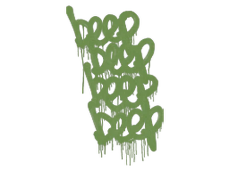 Sealed Graffiti | BEEP (Battle Green) image