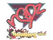 Sticker | ropz (Holo) | Shanghai 2024 image