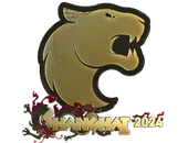 Sticker | FURIA (Gold) | Shanghai 2024 image