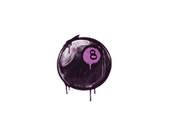 Sealed Graffiti | 8-Ball (Bazooka Pink) image