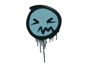 Sealed Graffiti | Grimace (Wire Blue) image