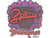 Sticker | Spinx | Budapest 2025 image