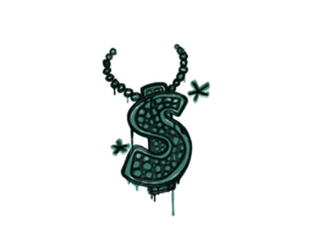 Sealed Graffiti | Bling (Frog Green) image
