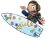 Riptide Surf Shop Sticker Collection image