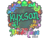 Sticker | kyxsan (Holo) | Budapest 2025 image