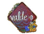 Sticker | v4lde (Glitter) | Rio 2022 image
