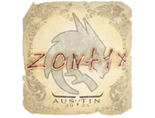 Sticker | zont1x | Austin 2025 image