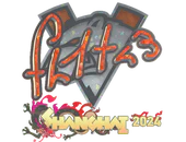Sticker | FL1T (Glitter) | Shanghai 2024 image