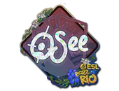 Sticker | oSee (Glitter) | Rio 2022 image