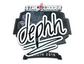 Sticker | dephh (Foil) | Berlin 2019 image
