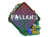 Sticker | FalleN (Glitter) | Rio 2022 image