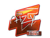 Sticker | aizy (Foil) | Atlanta 2017 image
