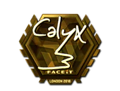 Sticker | Calyx (Gold) | London 2018 image