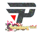 Sticker | paiN Gaming (Glitter) | Shanghai 2024 image