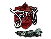 Sticker | Jerry (Glitter) | Antwerp 2022 image