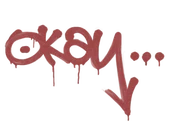 Sealed Graffiti | Okay (Blood Red) image