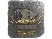 Sticker | westmelon (Foil) | Austin 2025 image