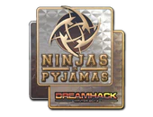 Sticker | Ninjas in Pyjamas (Holo) | DreamHack 2014 image