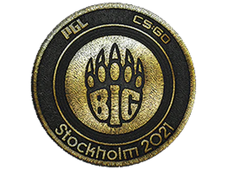 Patch | BIG (Gold) | Stockholm 2021 image