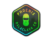Sticker | Phoenix Balaclava Co. (Holo) image