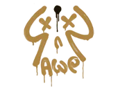Sealed Graffiti | Recoil AWP (Desert Amber) image