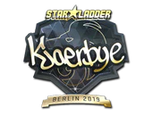 Sticker | Kjaerbye (Gold) | Berlin 2019 image
