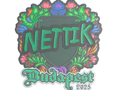 Sticker | nettik (Embroidered) | Budapest 2025 image