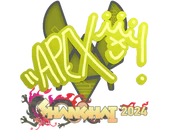Sticker | apEX | Shanghai 2024 image