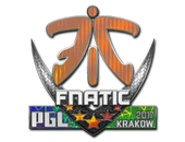 Sticker | Fnatic (Holo) | Krakow 2017 image