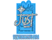 Sticker | JUST (Glitter) | Copenhagen 2024 image