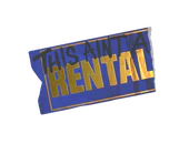 Sticker | Ain't A Rental (Foil) image