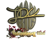 Sticker | JDC (Gold) | Shanghai 2024 image