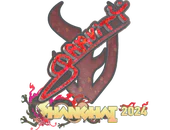 Sticker | Graviti (Glitter) | Shanghai 2024 image