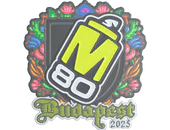 Sticker | M80 (Embroidered) | Budapest 2025 image