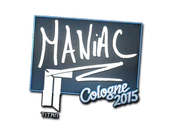 Sticker | Maniac | Cologne 2015 image