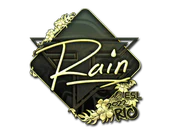Sticker | rain (Gold) | Rio 2022 image