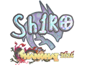 Sticker | sh1ro (Holo) | Shanghai 2024 image