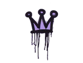 Sealed Graffiti | Little Crown (Violent Violet) image