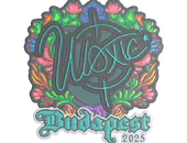 Sticker | woxic (Embroidered) | Budapest 2025 image