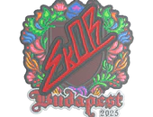 Sticker | sk0R (Embroidered) | Budapest 2025 image