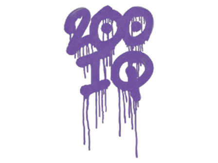 Sealed Graffiti | 200 IQ (Monster Purple) image