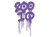 Sealed Graffiti | 200 IQ (Monster Purple) image