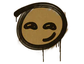 Sealed Graffiti | Smirk (Desert Amber) image