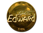 Sticker | Edward (Gold) | Katowice 2019 image