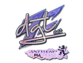 Sticker | dgt (Holo) | Antwerp 2022 image