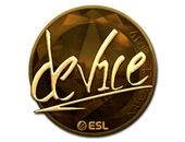 Sticker | device (Gold) | Katowice 2019 image