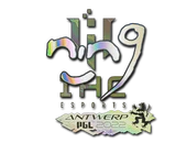 Sticker | nin9 (Holo) | Antwerp 2022 image