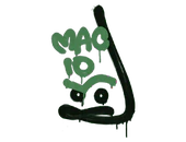 Sealed Graffiti | Recoil MAC-10 (Jungle Green) image