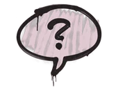 Sealed Graffiti | Question Mark (War Pig Pink) image